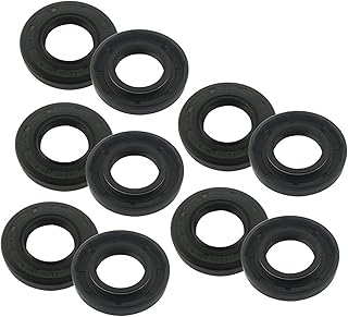 GatherTOOL 10pcs TC Type Skeleton Oil Seal Gasket 11x25x7/12x19x5/12x20x5/12x24x5/12x30x7/12x35x7mm NBR Black Rubber Radial Shaft Seal Ring (Size : 11x25x7mm)