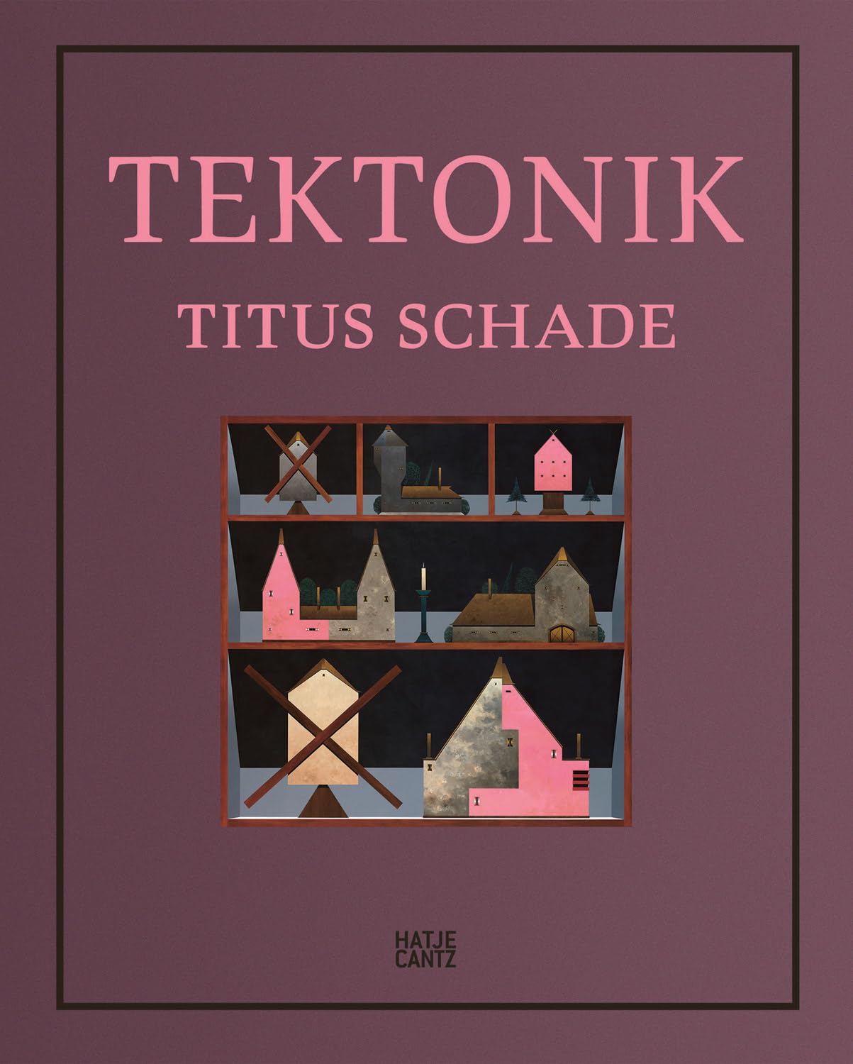 Livre d'art Titus Schade Tektonik catalogue bilingue anglais allemand