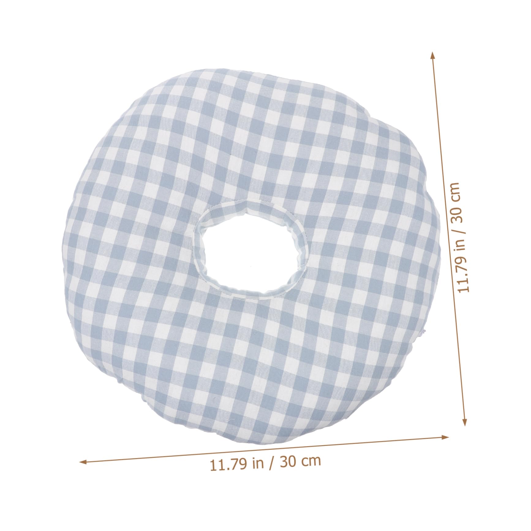 Ipetboom Ear Piercing Pillow with Ear Hole Comfortable Ear Protective Pillow for Breathable Design Relieves Ear for Home Office and Travel Use