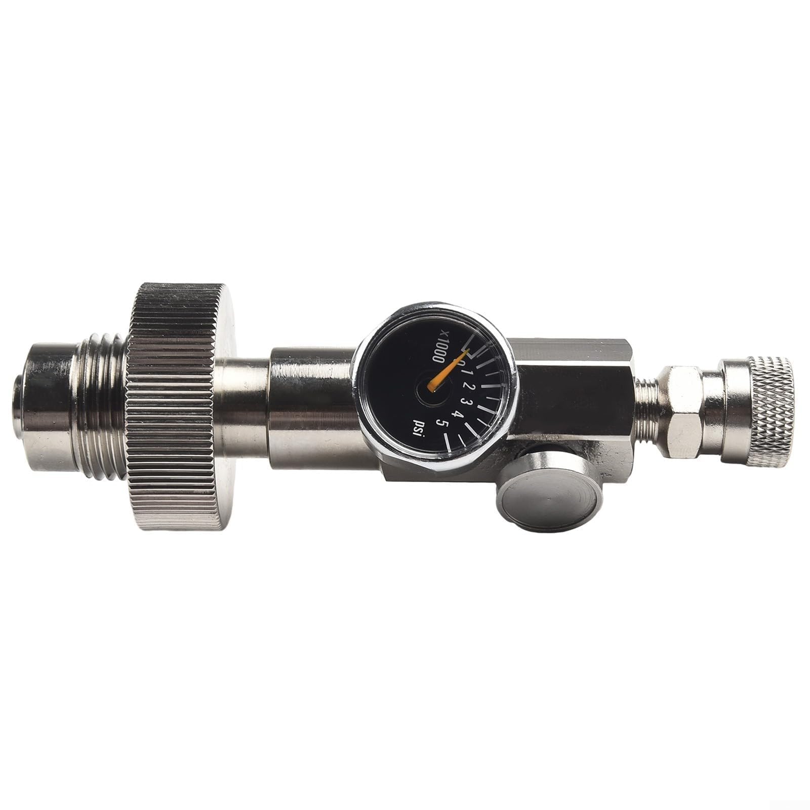 4500 Psi HPA Scuba DIN-Füllstation-Adapter mit Manometer, 8 mm Schnelltrennung für G5/8-Ladeventil