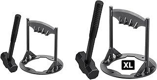 Blue Home Manual Wood Splitter – Kindling Splitter for Firewood – Includes 4 Lbs Sledge Hammer – Vertical Log Splitter – Portable and Safe Firewood Splitter for Camping & Outdoor Use (Regular)