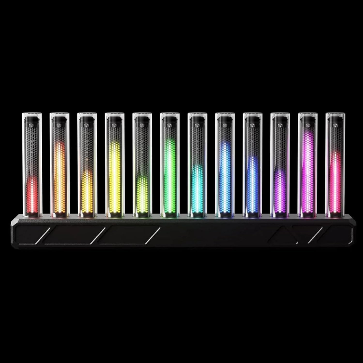 Lámpara led de ritmo musical y 12 tubos para decoración de escritorio