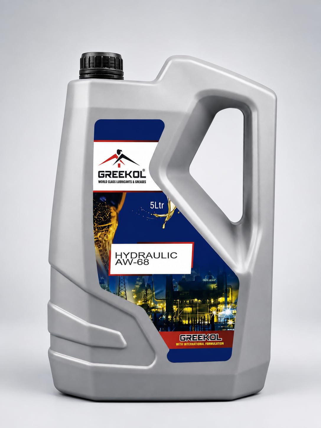 HYDRAULIC OIL AW-68 | ISO VG 68 Hydraulic Oil Premium Anti-Wear Lubricant with Thermal Stability & Corrosion Protection | Long-Life Formula for Industrial Machinery Pack of (5 ltr can).-image-7