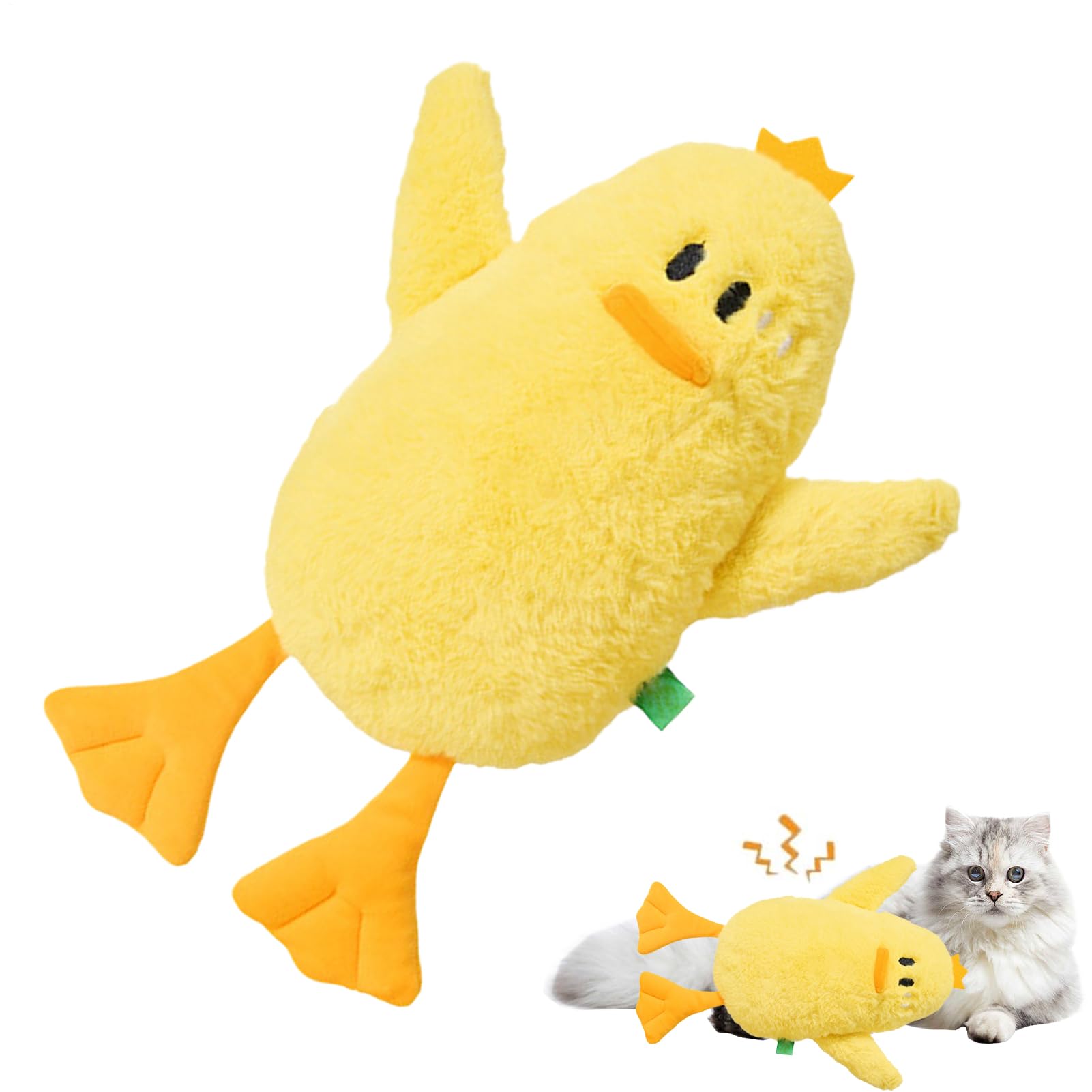 Animal de compagnie en peluche pour chat parfait pour jouer au jardin ou sur le balcon