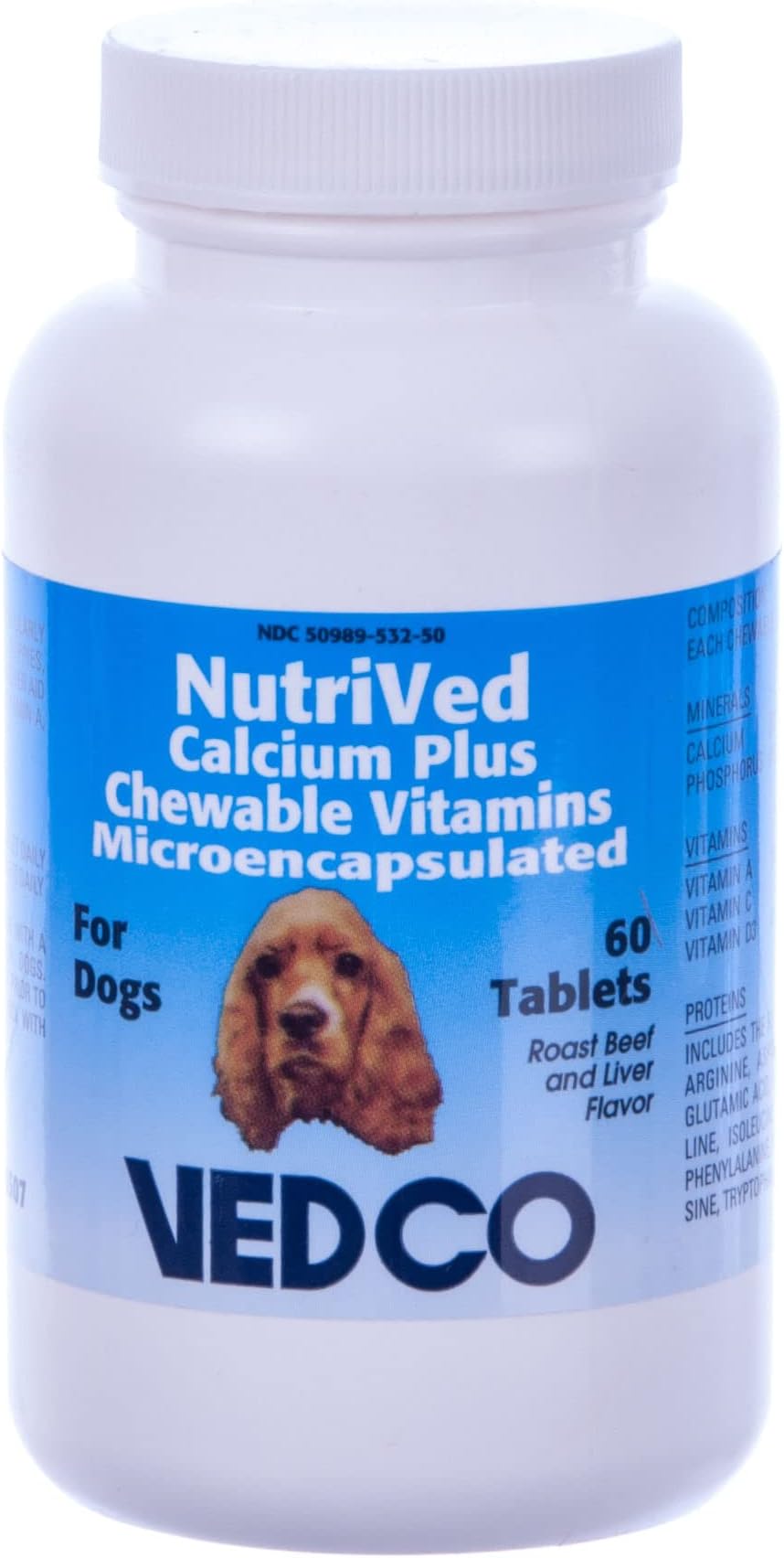 Nutrived Calcium Plus Tabs 60ct