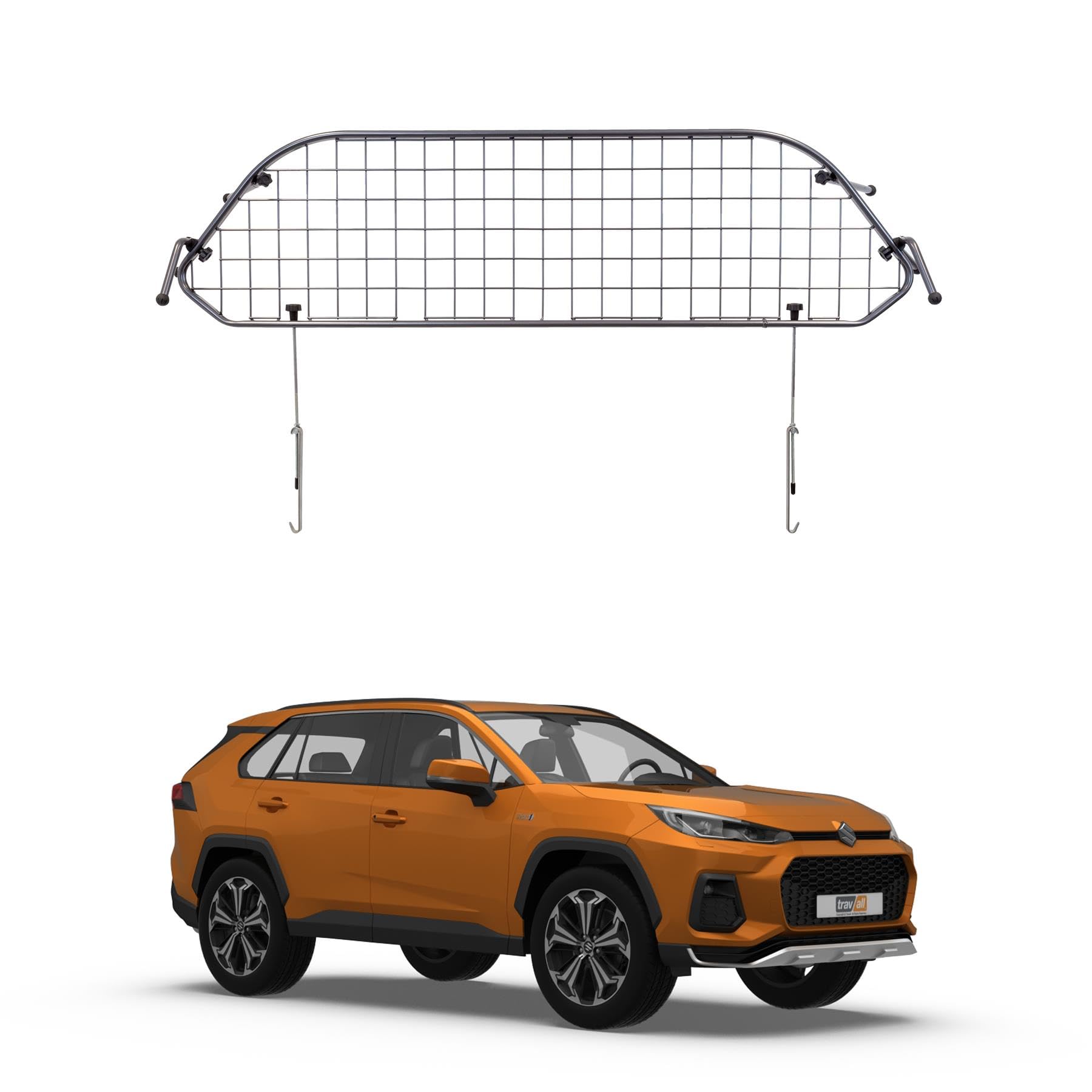 Travall Guard Compatible With Toyota RAV4 (2018-Current) TDG1636 - Vehicle-Specific Dog Guard Luggage Barrier Load Separator