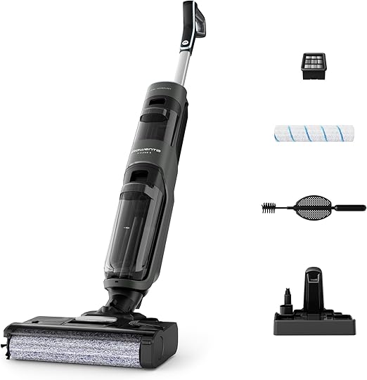 Imagen de Rowenta X-Clean 4 Fregona Sin Cable 🧹 2 en 1, 200W, Control Inteligente en OfertitasTOP