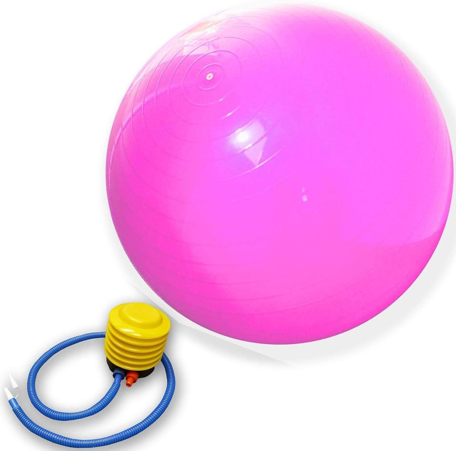 65Cm Exercise Workout Fitness Gym Yoga Anti Burst Swiss Core Ball Pink 2026