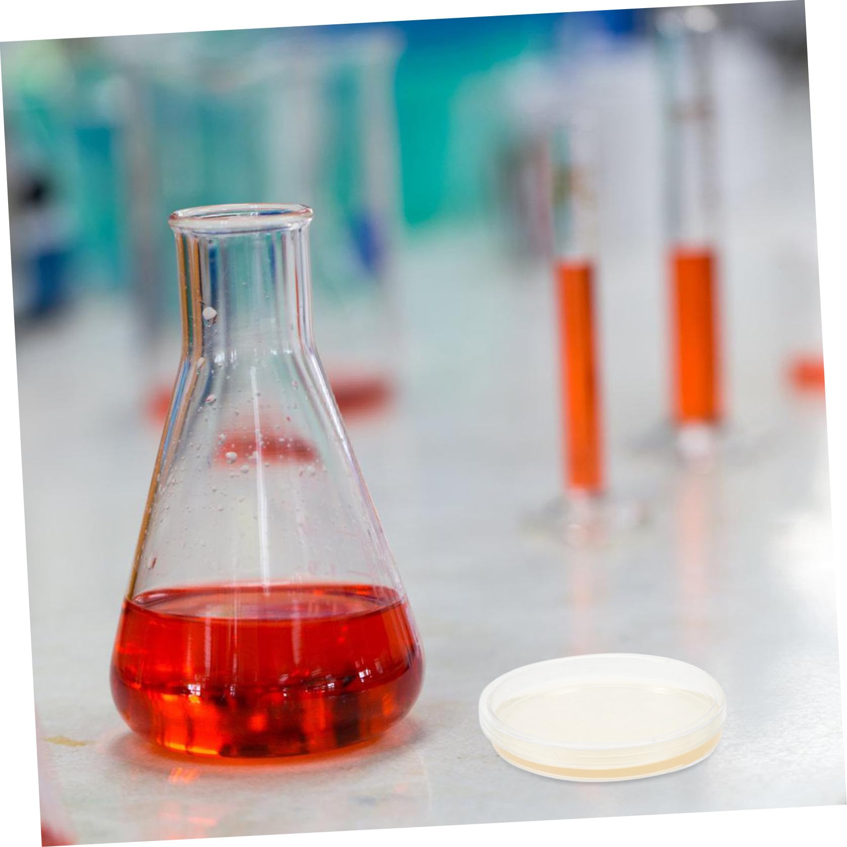 Alipis Piastre di Petri in Plastica Sterili Agar Nutriente Pre-colato, 20 Pezzi, 9cm, per Colture Cellulari e Sperimenti di Laboratorio, Crescita Stabile e Confezione Sterile