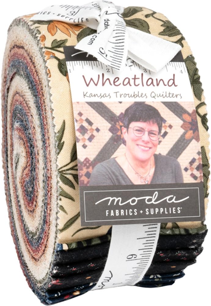 Moda - Wheatland Jelly Roll by Kansas Troubles Quilters 40 pcs
