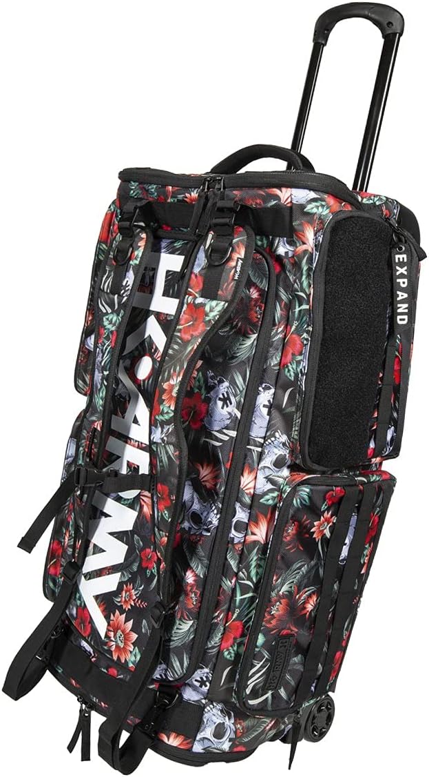 HK Army Expand 75L Paintball Roller Gearbag - Tropical Skull