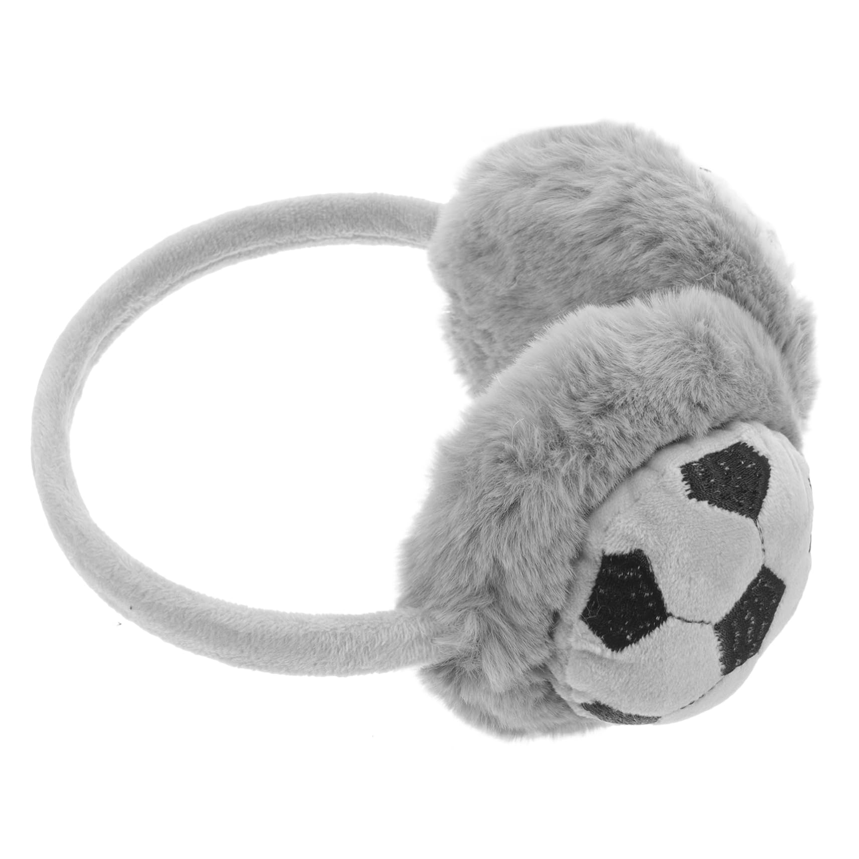 5stücke Winter Ohrenschützer Für Junge Mädchen Niedliche Fußball-design Warm Und Bequem Outdoor Aktivitäten Geeignet Schutz Vor Kälte Für Jungen Und Mädchen