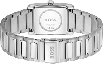 BOSS Principle Dress Collection Three Hand Quartz Movement Watch for Men - Available with Stainless Steel or Leather Bracelet