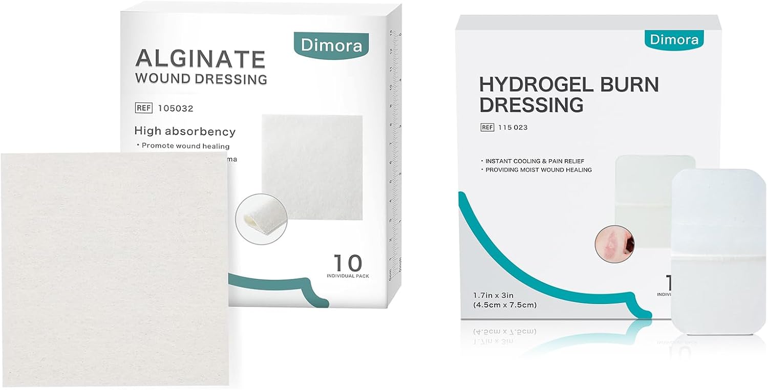 Dimora Calcium Alginate Wound Dressing&Dimora Hydrogel Wound Dressing