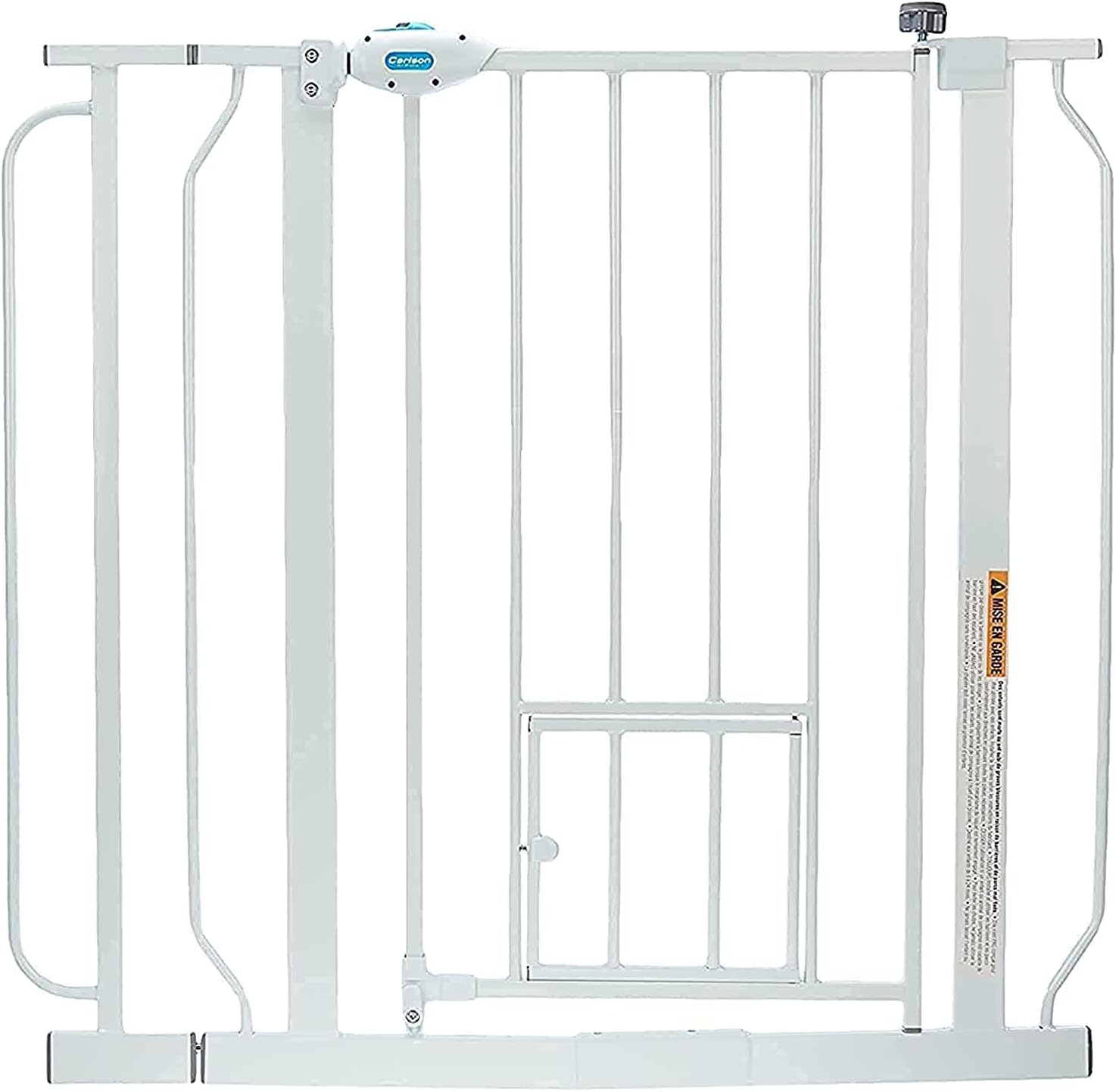 Carlson Pet Products Carlson 0930PW ExtraWide WalkThru Gate with Pet