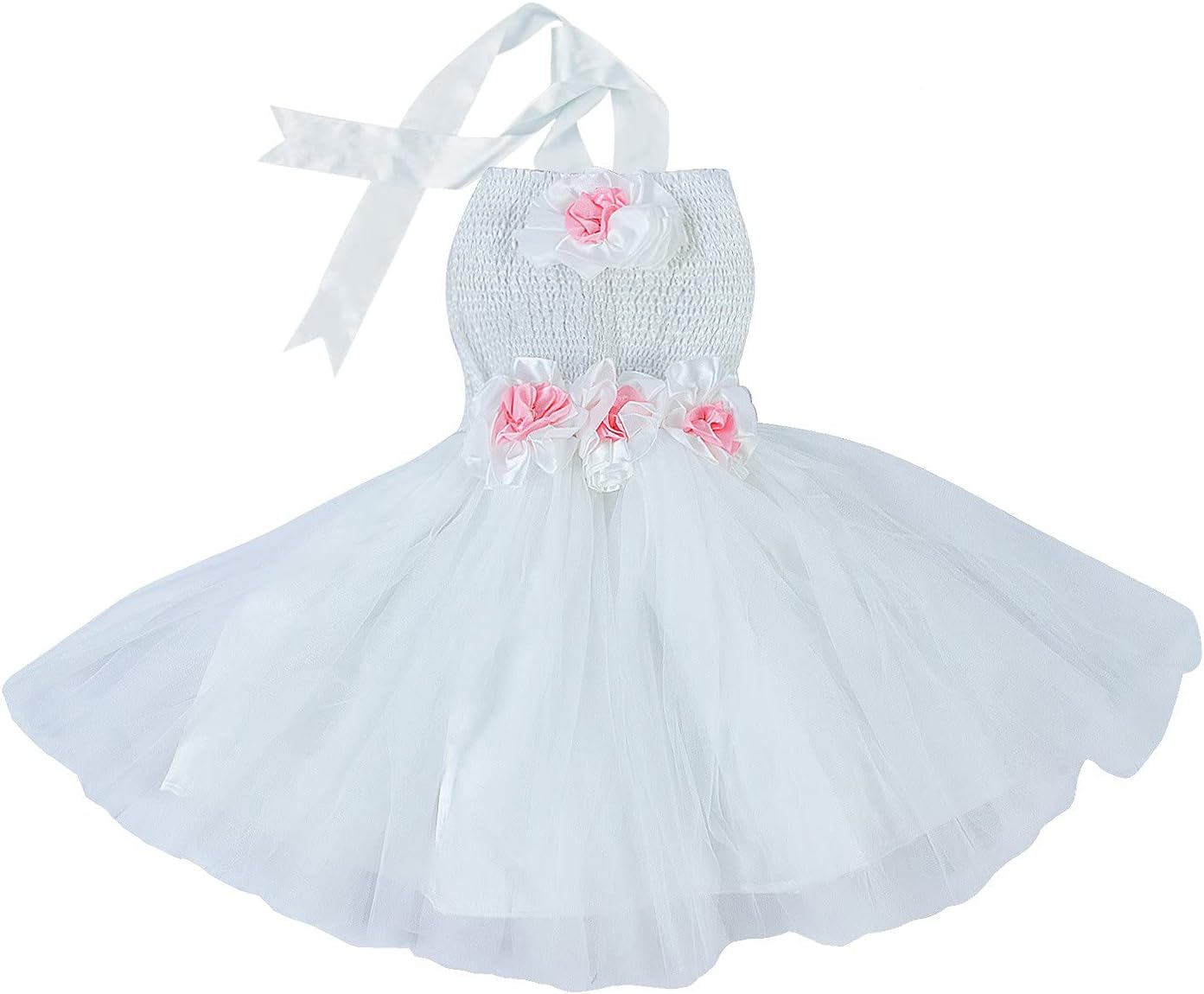 Baby Girl Knee Length Tutu Dress Birthday Frock