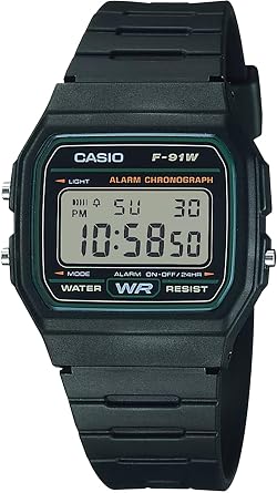 Casio F-91 Unisex Cheap Quartz Wrist Watch Casio