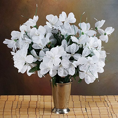 Buy 144 Wholesale Artificial Silk Amaryllis Flowers Wedding Vase