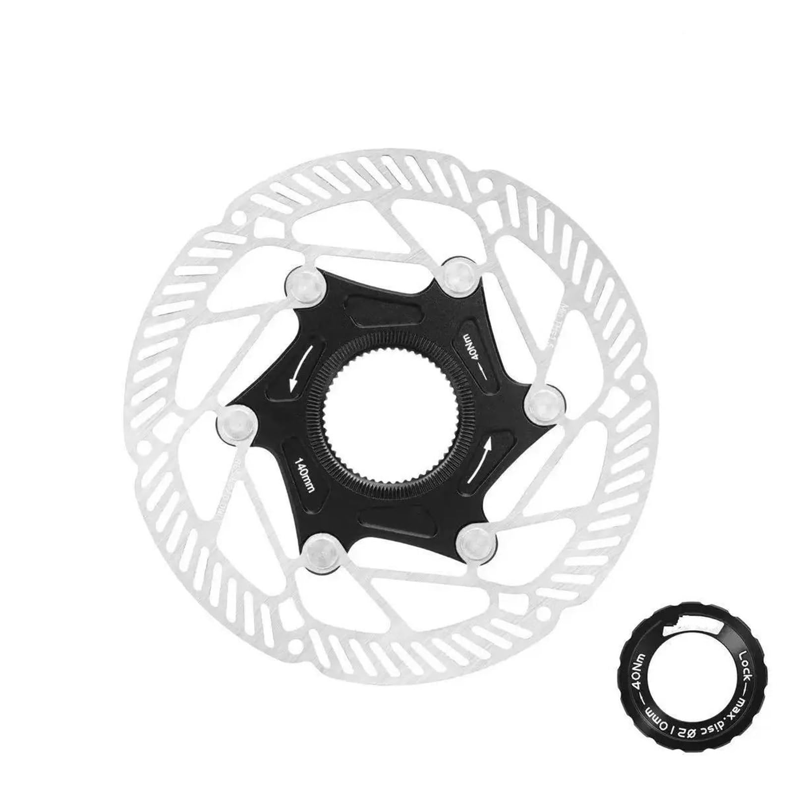 Rotor de Bicicleta MTB, Disco de Freno hidráulico de Acero Inoxidable, Duradero, rotores de Disco de Freno para Bicicleta de montaña y Carretera