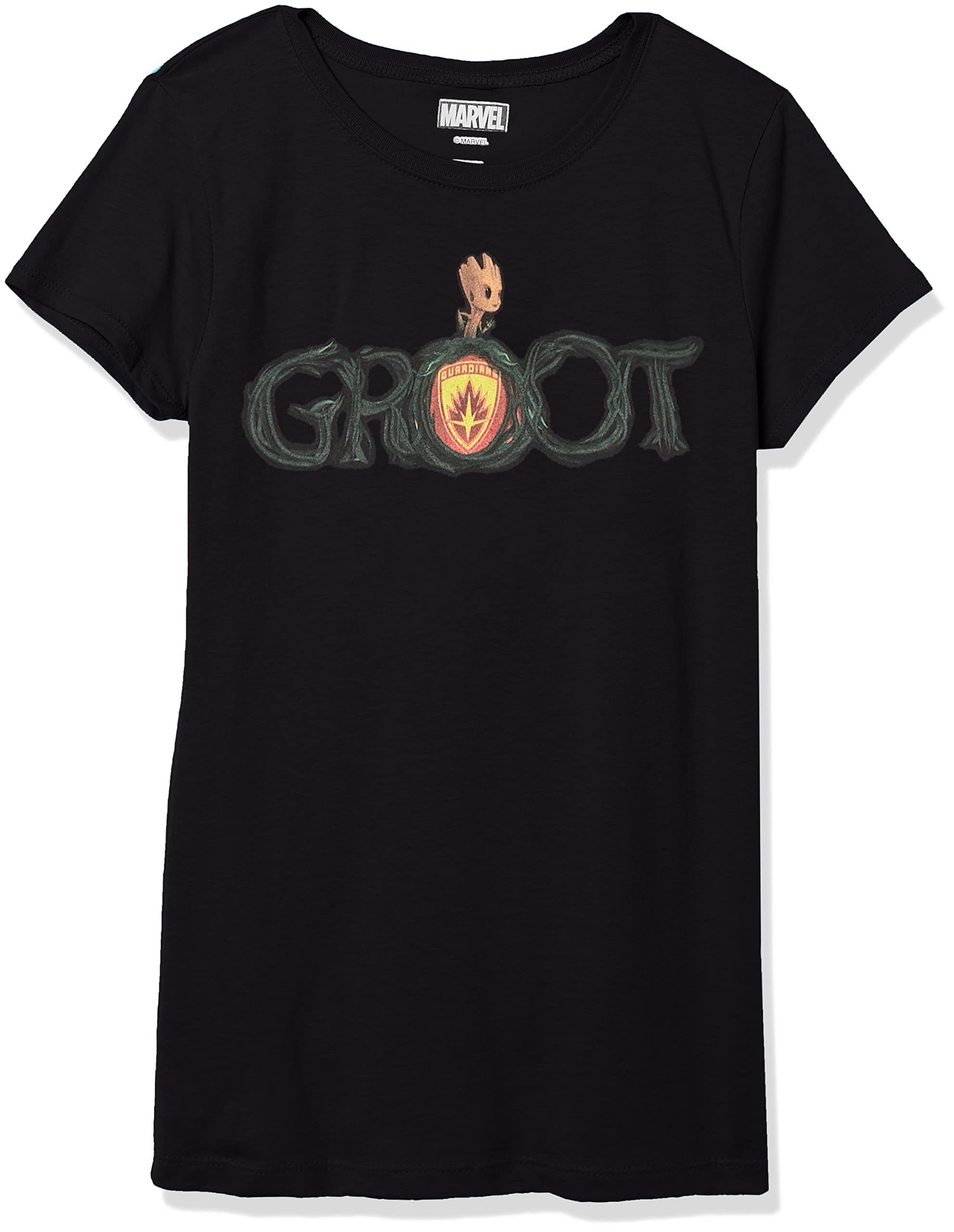 T-shirt Groot Marvel fille coupe ajustée anti irritation taille S - 3