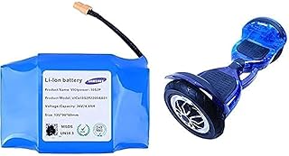 Bundle High quality hoverboard li-ion battery 36v 4.4ah +Smart electric balance hoverboard 10 inches multicolor rider modes: beginner to expert by-xg1-10a