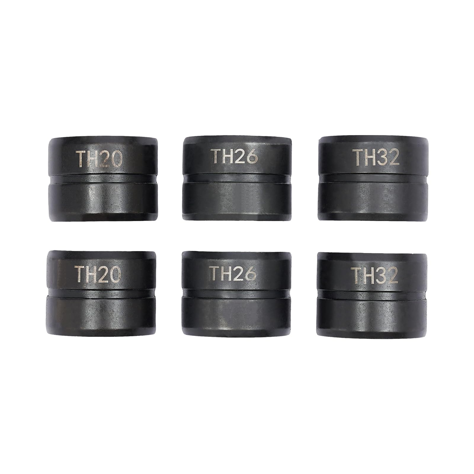 Mordaza de presión TH16-20-26-32 - Pinzas de presión con contorno TH, para conectar tubos de aluminio y plástico, tubos PEX, acero inoxidable, 2,5 kg