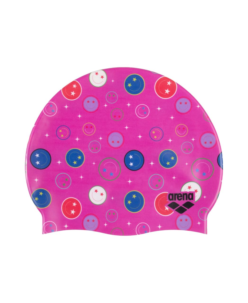 Arena HD Unisex Elastic Silicone Swim Bathing Cap for Adults Training Water Sports Fitness Swimming Gear Accessories Chlorine Protection Pool Hat for Hair, Contour, One Size โ image 1
