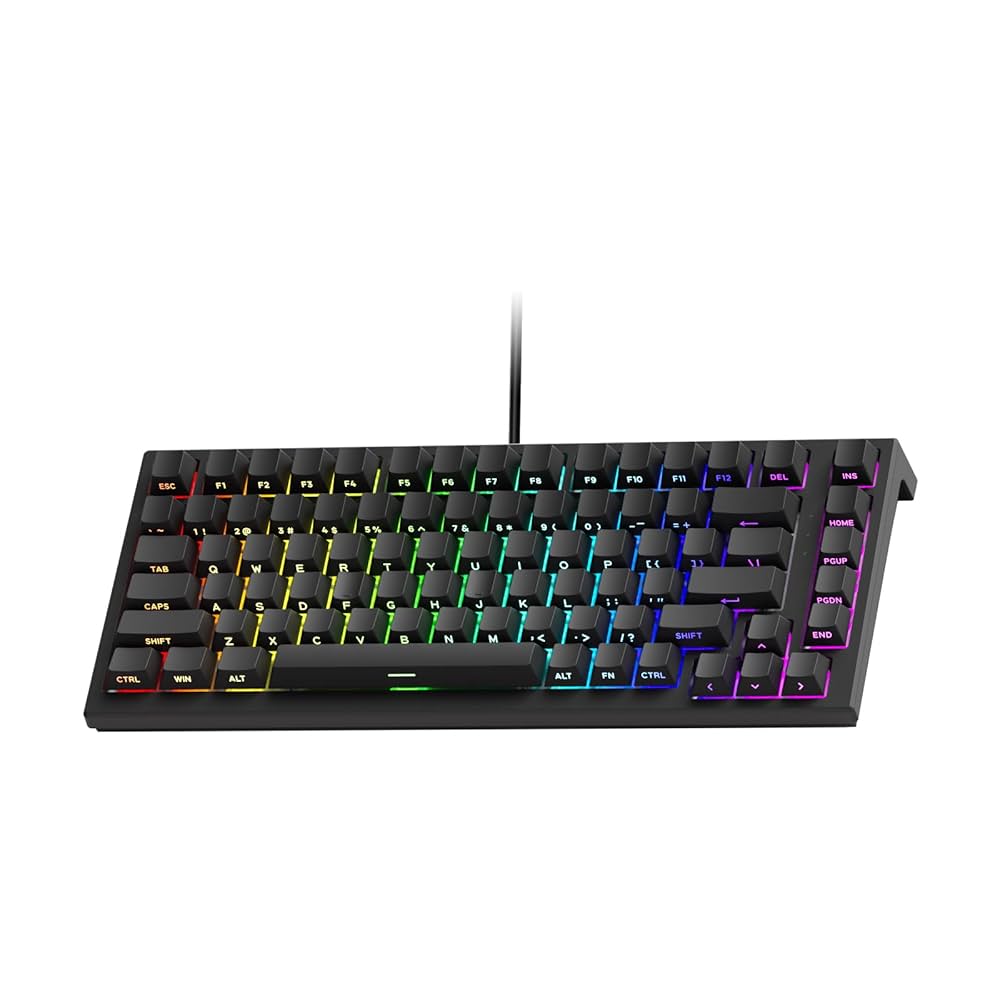 AKKO TAC75 HE ラピッドトリガー キーボード Amazon.com: Akko TAC75 Rapid Trigger Gaming Keyboard Wired