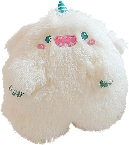 Miniatura 3 de Lindo monstruo grande de peluche Kawaii de 17.7 pulgadas, suave y gigante esponjoso, almohada corporal cómoda de dibujos animados para abrazar,