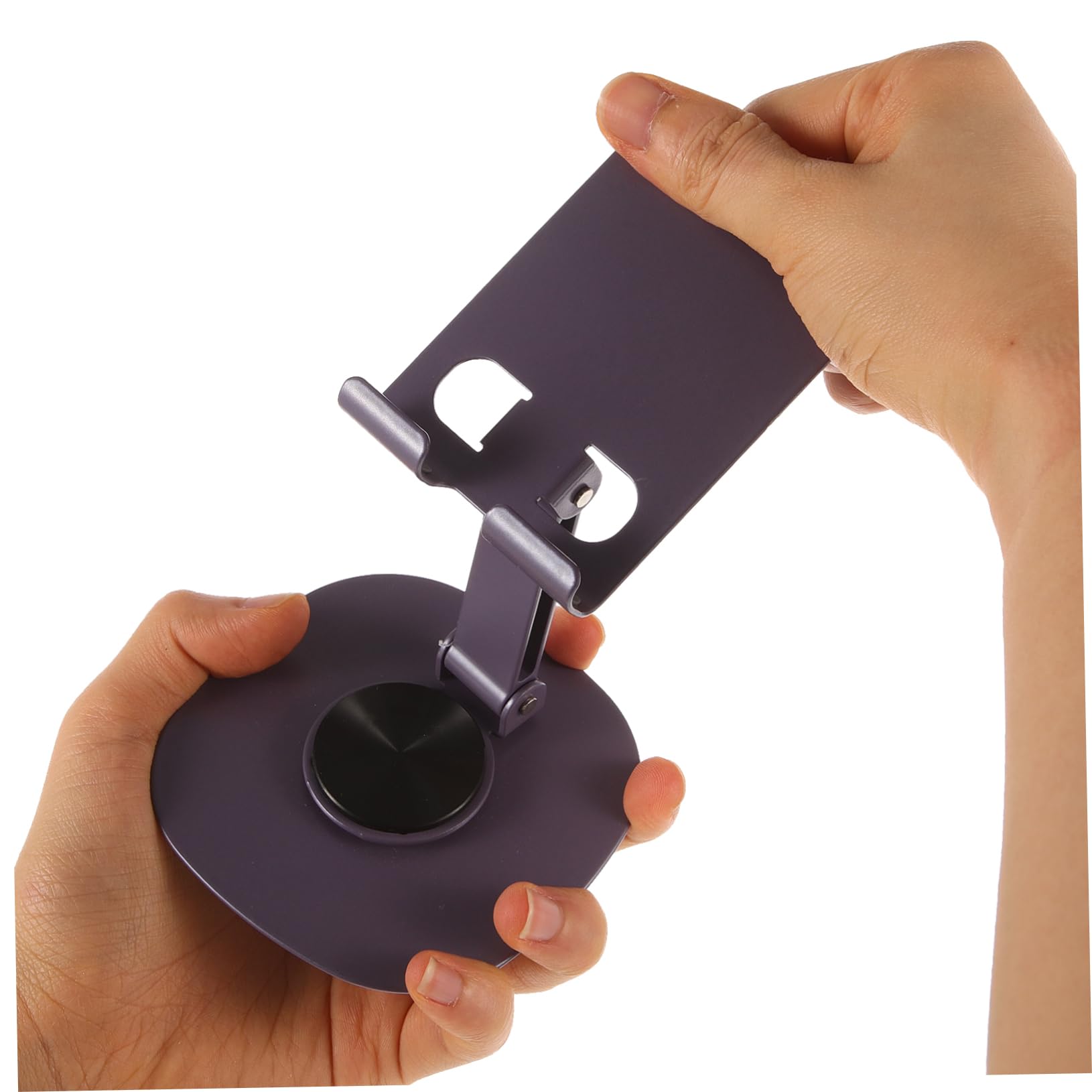 Hemobllo 4pezzi Supporto Telefonico Rotante Porta Cellulare Pieghevole e Regolabile Per Scrivania Compatibile Con Smartphone e Tablet Design Elegante e Stabile Per Streaming e