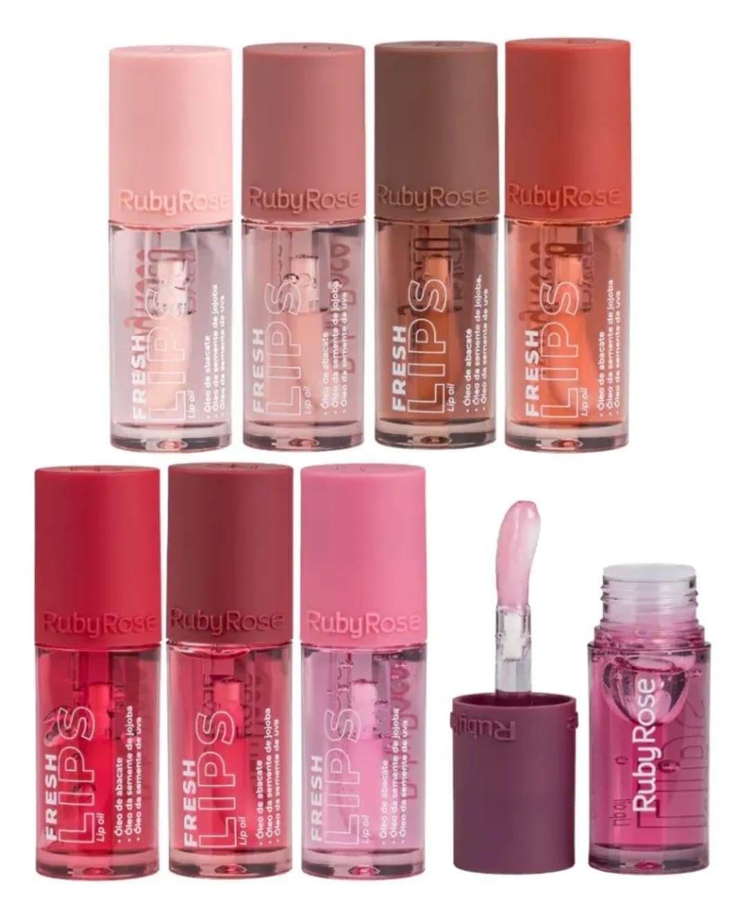 Ruby Rose - Lip Oil Fresh Kips Hbl6526-3 | Amazon.com.br