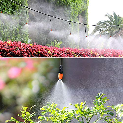 Ferramenta de irrigação de gotejamento Extaum, Pátio de jardim, Água Mister Air Misting Cooling Micr