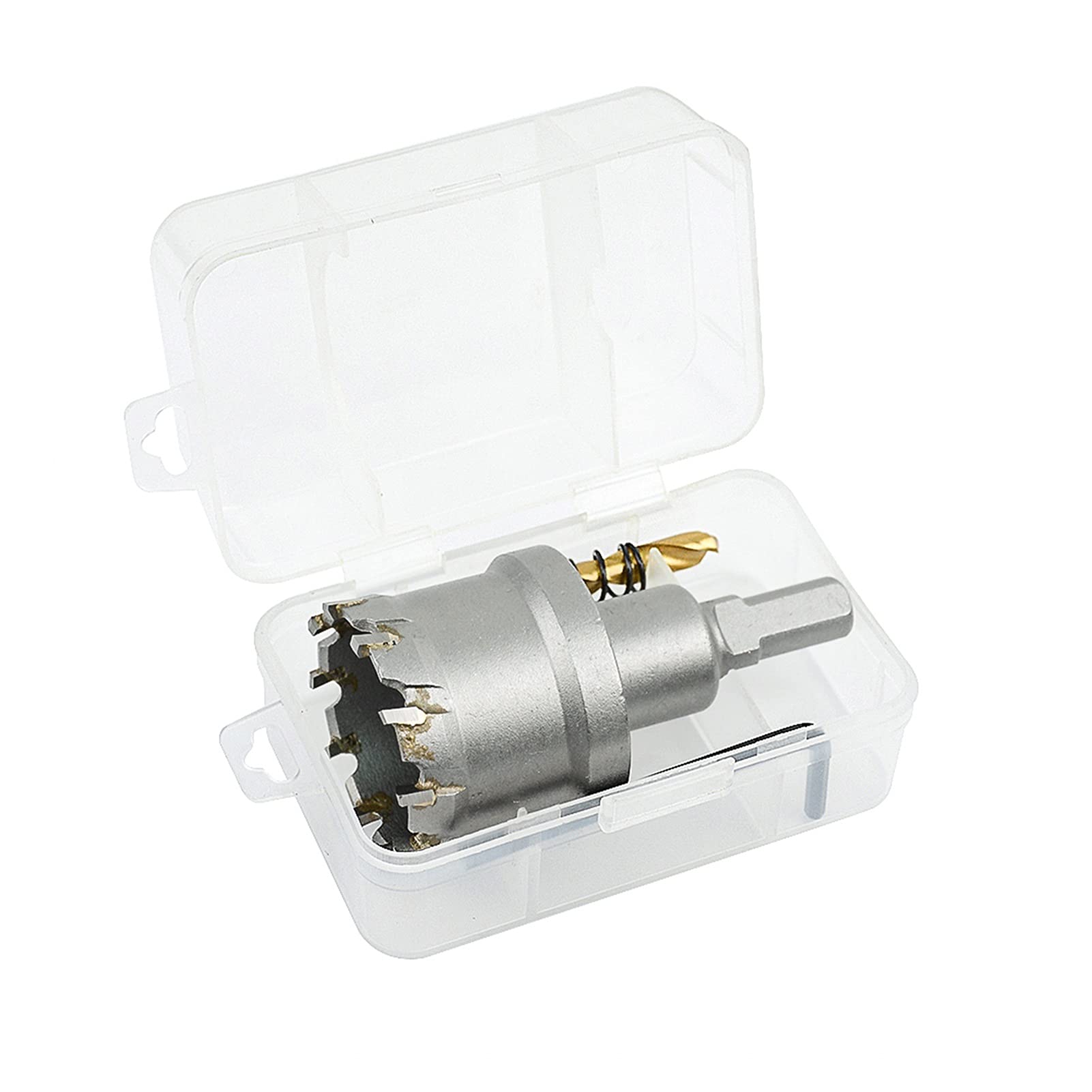 12-200mm TCT Scie Trépan Forets Métal Scie Carbure Alliage Ouvre-Trou pour Acier Inoxydable Alliage Métal Forage (Hole Diameter : 60mm)