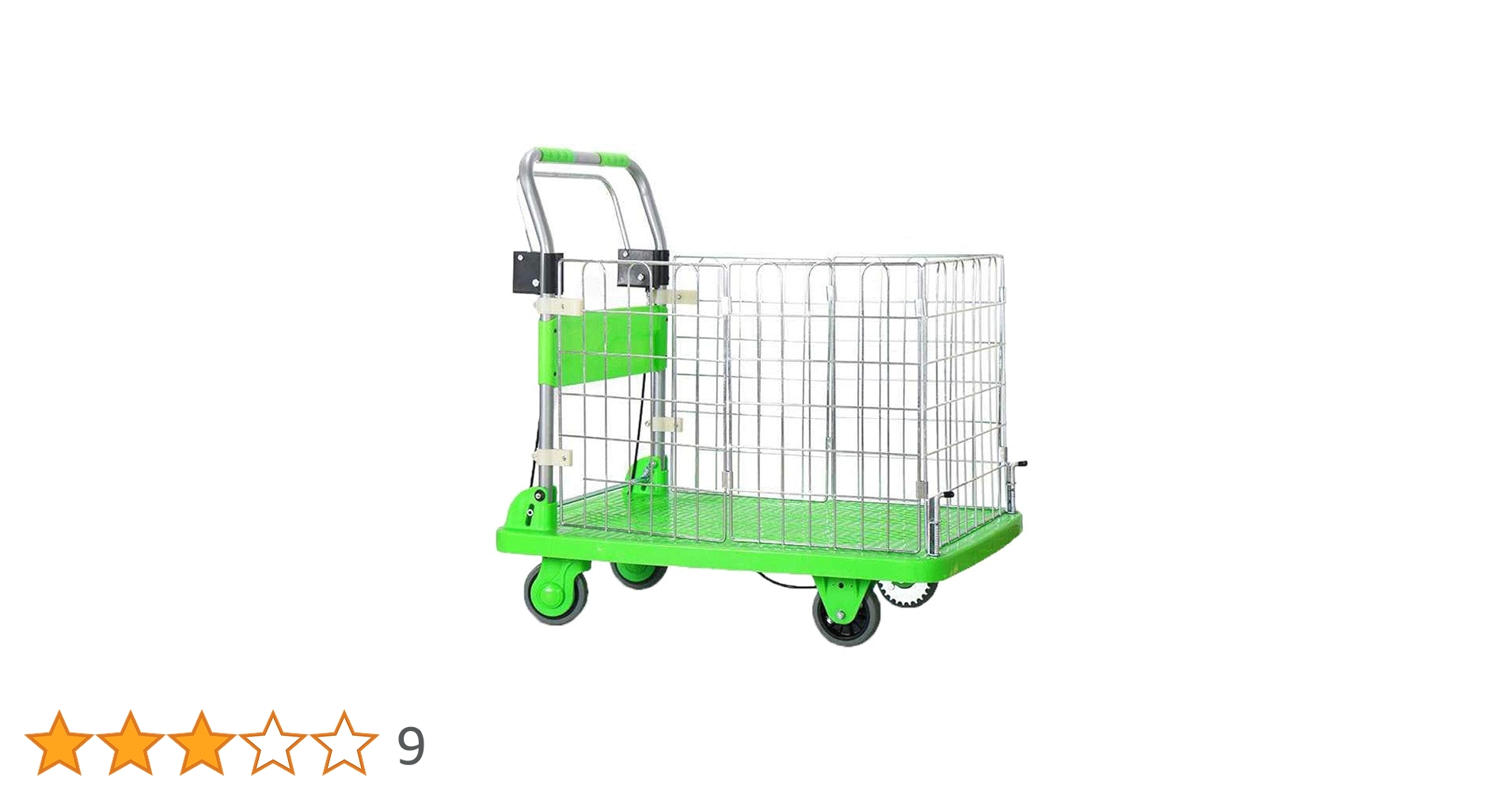 コロ台車 三甲 ネス台車WM2段 片取手 耐荷重(上段60kg、下段140kg
