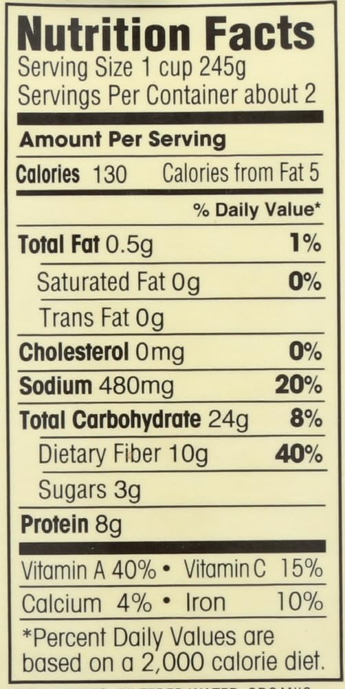 Dr. McDougall's Right Foods Organic Vegetable Soup, Lentil, 18-Ounce (Pack of 6)