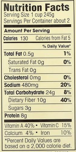 Miniatura 5 de Dr. McDougall's Right Foods Sopa orgánica de frijoles negros bajos en sodio, 18 onzas líquidas (paquete de 6)