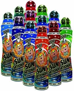 Sunsational One Dozen 4oz Assorted Bingo Dauber