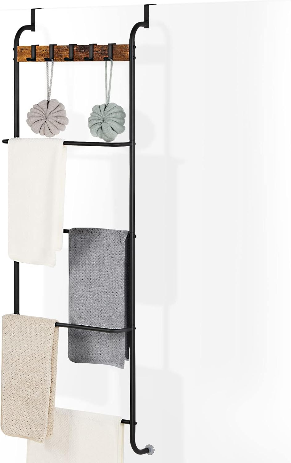 Over The Door Towel Rack Door Rack Hanger Organizer Bathroom Door Rack