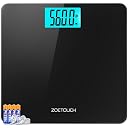 560lbs Scale for Body Weight with Ultra Wide Platform and Backlit LCD Display Accurate Digital Bathroom Weighing Scales with Capacity for Heavy People (Black(None-Bluetooth), 560 lb) gallery image