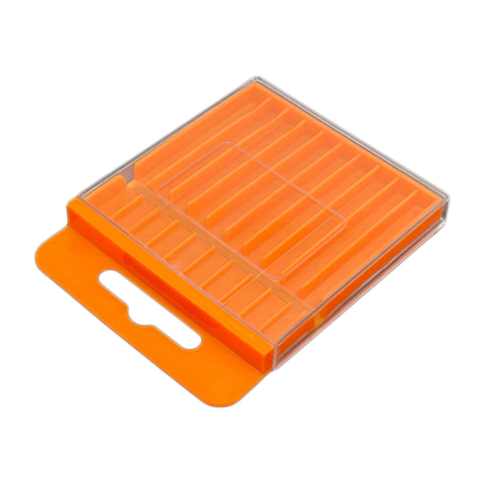 ATORSE Drill Bit Storage Box Drill Bit Holder Container Garage Empty Organizer Case 7.2cmx6.9cmx9.7mm|Home & Garden|Tools|Power Tools|Drill Bits-image-41