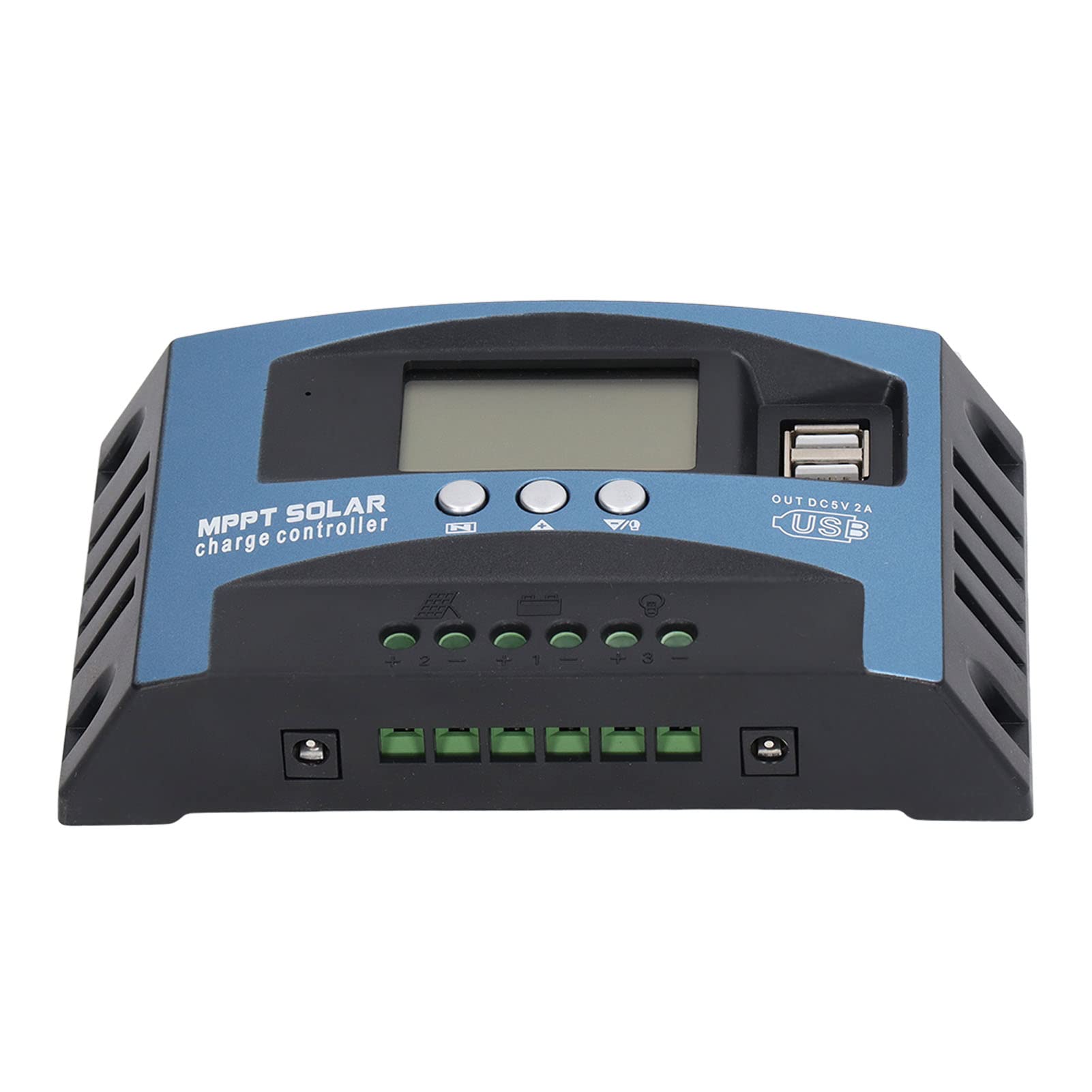 Controlador MPPT 60A con múltiples protecciones automáticas para paneles solares de 12V 24V