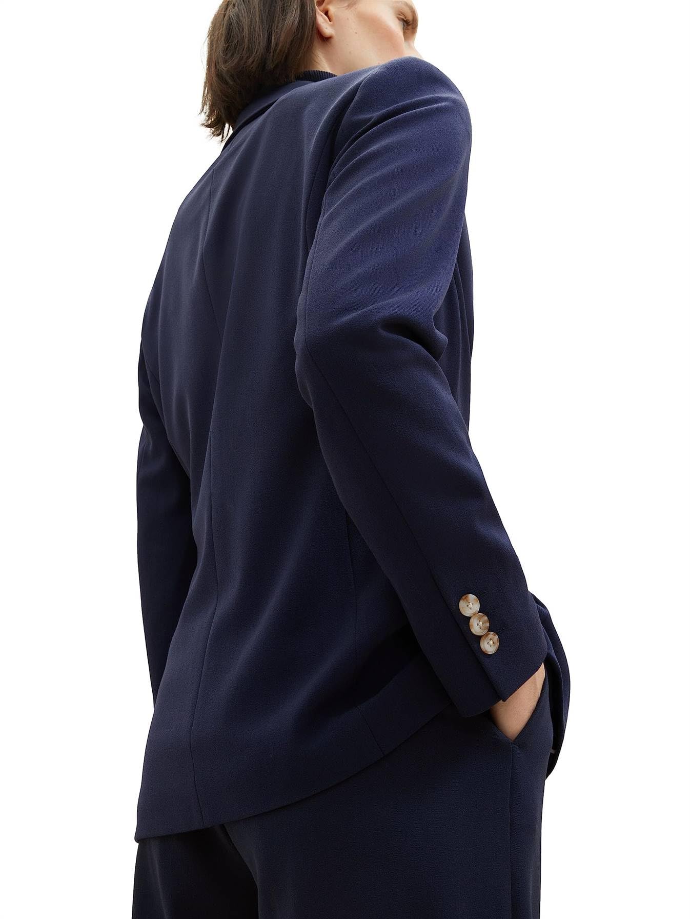 TOM TAILOR Damska marynarka Basic, 10668 - Sky Captain Blue, 40