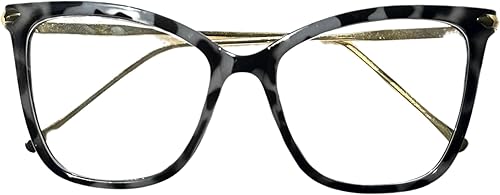 Gafas antiluz azul de gran tamaño con marco en forma de gato