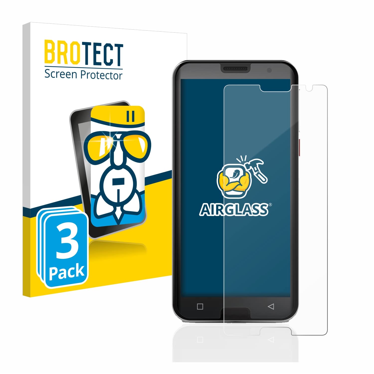 AtFoliX Película Protectora Compatible Con Emporia Smart.4