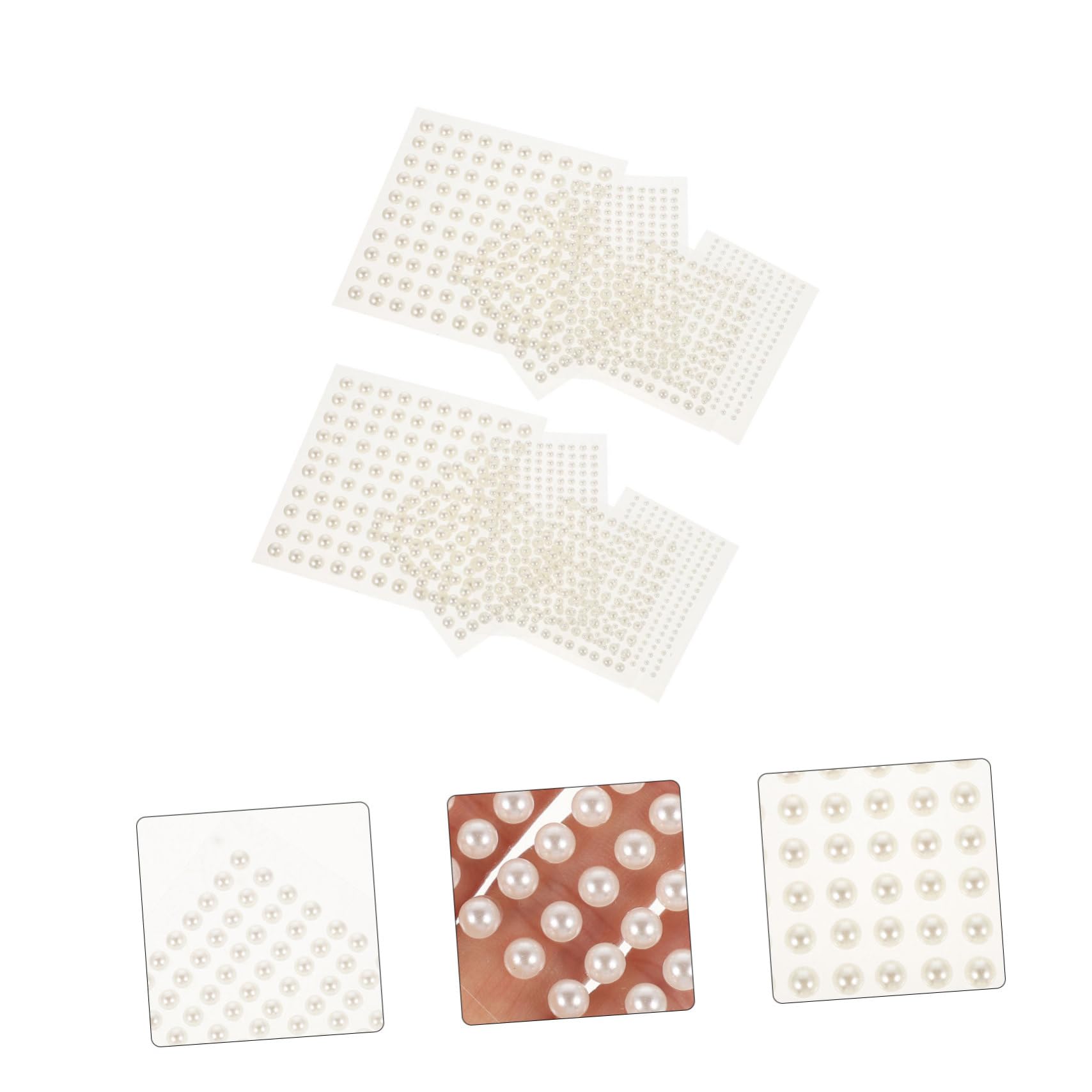 4 Set Adesivi Autoadesivi Per Decorazioni Per Unghie E Diverse Per Feste 10 Fogli*4