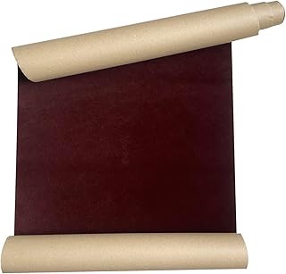 Adhesive Coffee Velvet Felt Fabric Liner Felt Drawer Liner Wallpaper for Jewelry Box Cabinets Shelf Walls Arts & Crafts Felt Fabric Sheet 14.2" x 98"