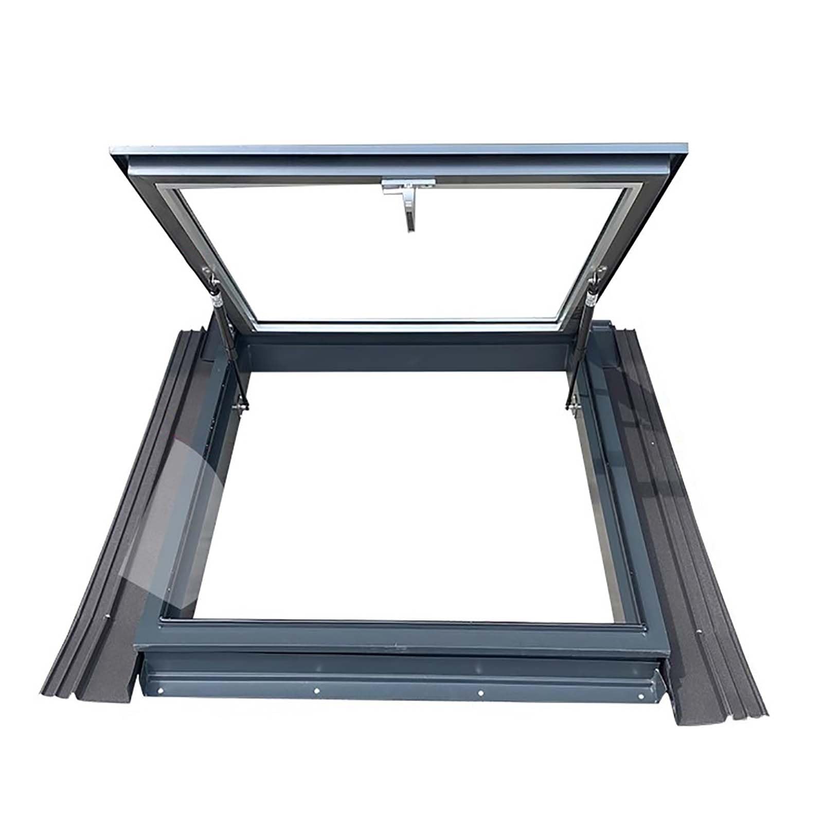 Fenêtre de toit 60x60 cm transparente pour votre abri de jardin et votre grenier