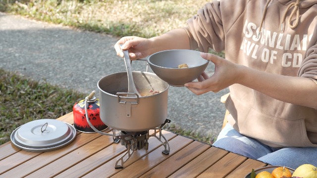 Amazon.co.jp: Boundless Voyage チタンお茶碗 二重構造 ボウル