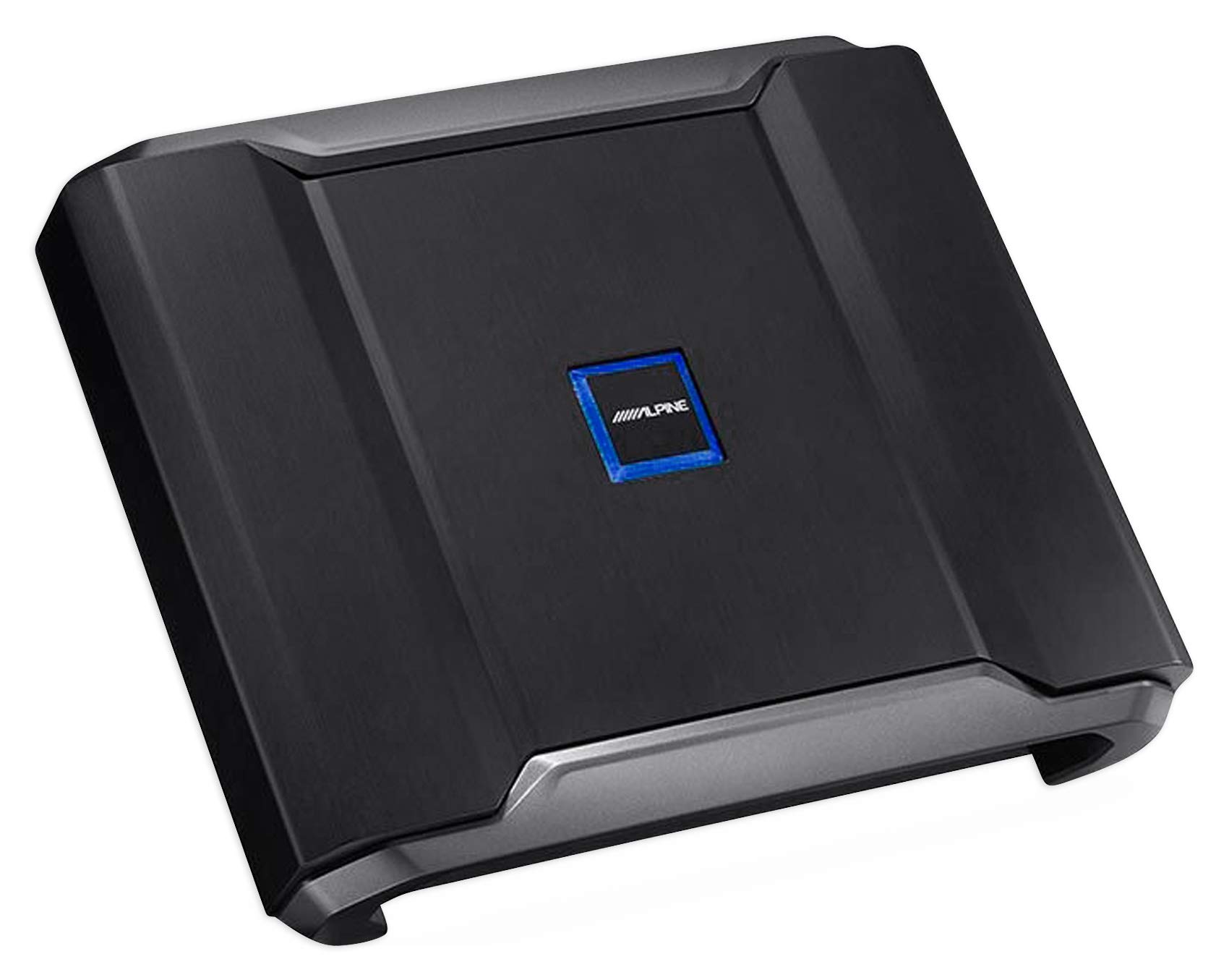 Audiosavings Bundle: (1) Alpine R-A75M 750 Watt RMS Mono Car Audio Amplifier Subwoofer Amp Class-D Bundle with (1) Rockville ROCKBOX PRO V2 6.5