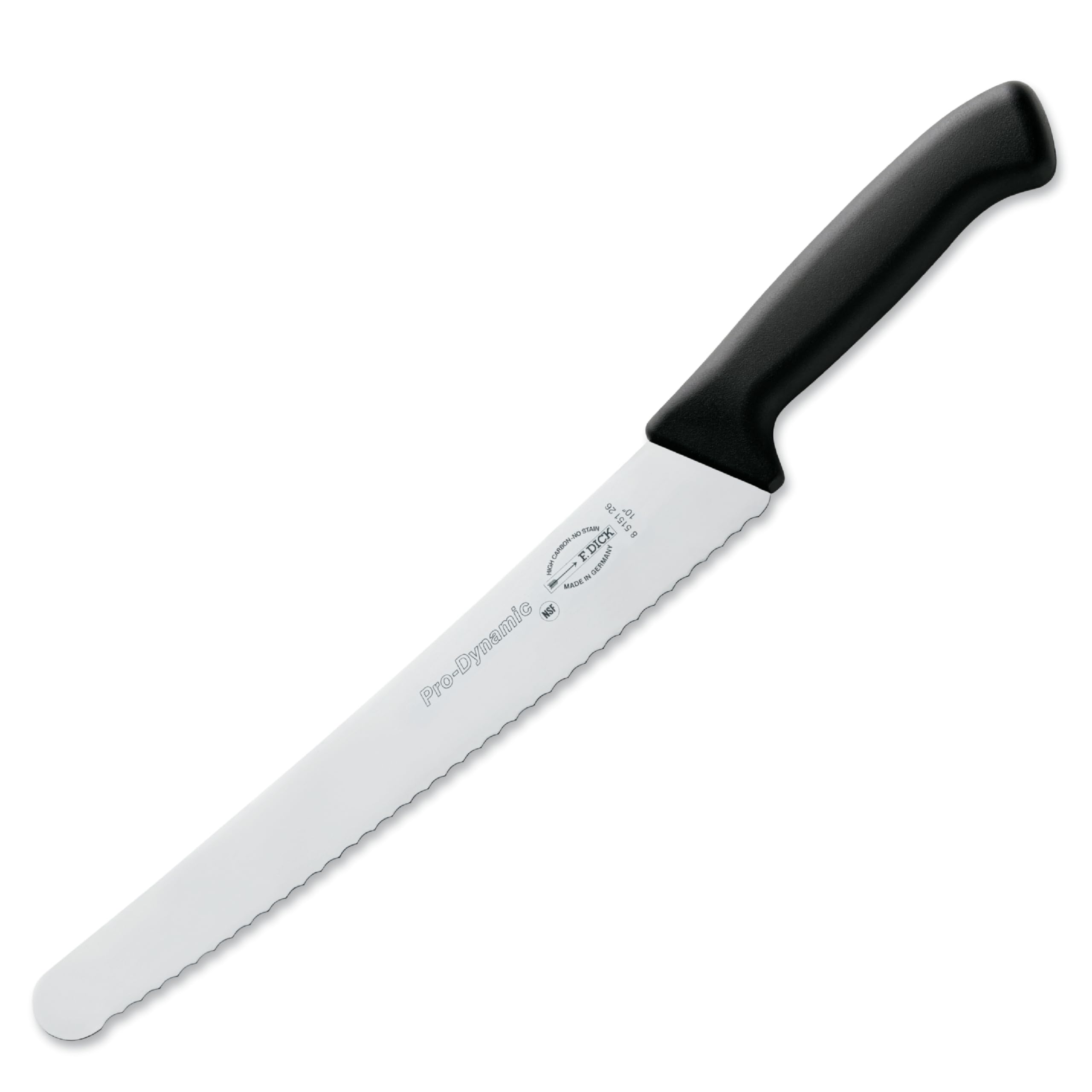 Dick Pro Dynamic HACCP Serrated Pastry Knife Black 25.4cm